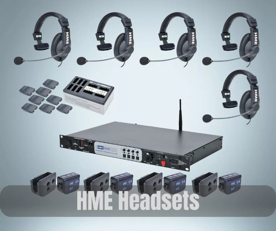 Stock image HME Headsets